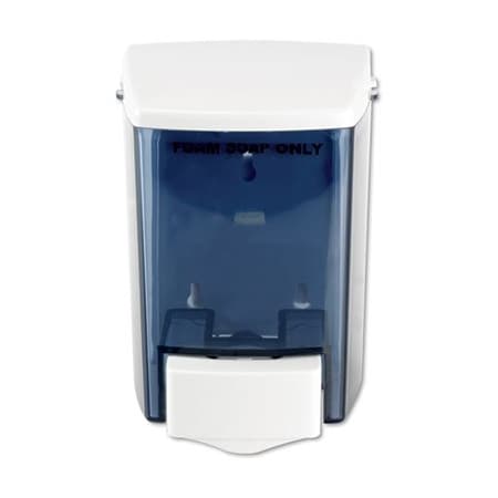 Impact Products Impact, ENCORE FOAM-EEZE BULK FOAM SOAP DISPENSER, SEE THRU, 900 ML, 4.5in X 4in X 6.25in, WHITE 9335